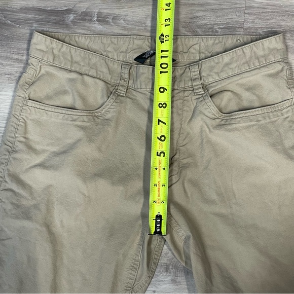 The North Face Men's Khaki hiking pants reflective hems sz 32 - Picture 12 of 12